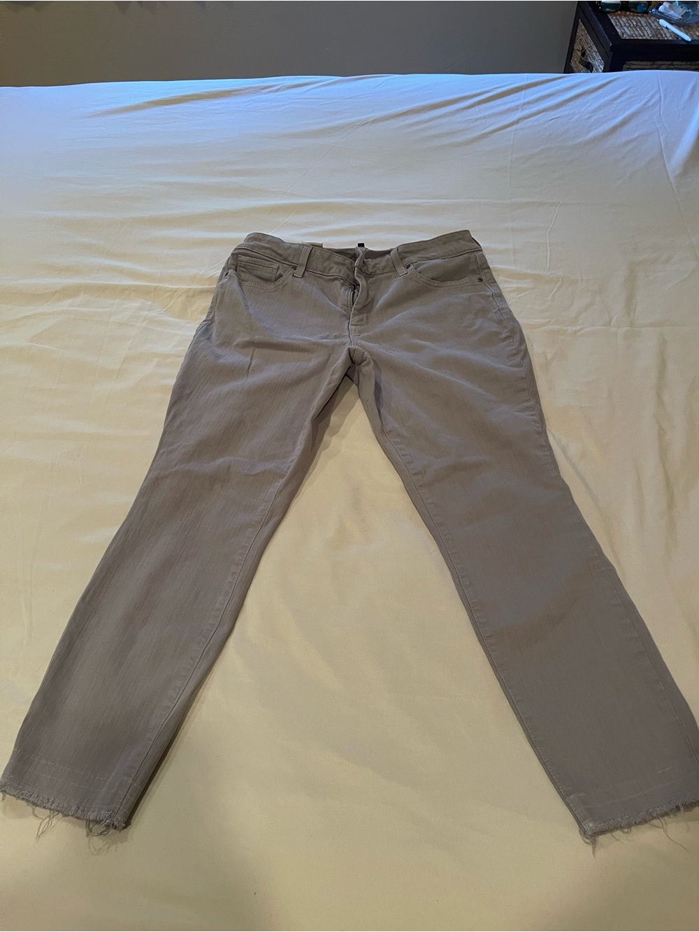 NYDJ Skinny Ankle Pants in Taupe